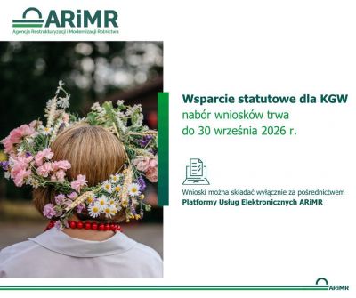 Koła Gospodyń Wiejskich mogą ubiegać się o wsparcie statutowe!