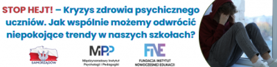 Zapraszamy rodziców do udziału w bezpłatnych warsztatach on-line