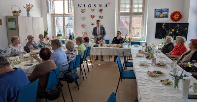 Wielkanocne śniadanie w Klubie „Senior+” w Grodkowie
