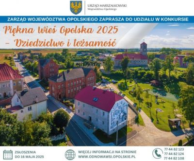 Nabór do konkursu „Piękna Wieś Opolska 2025”