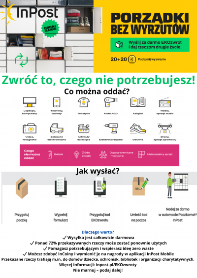 Wiosenne porządki z EKOzwrotami i InPost