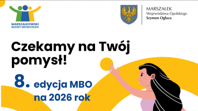 Rusza 8. edycja Marszałkowskiego Budżetu Obywatelskiego!