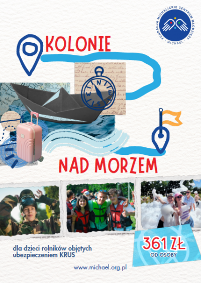 Wakacyjne obozy nad morzem – oferta Fundacji „Michael”