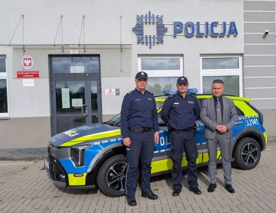 Nowy radiowóz dla grodkowskich policjantów!