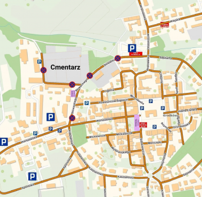 Organizacja ruchu i parkowania w rejonie cmentarza w Grodkowie – Wszystkich Świętych 2026
