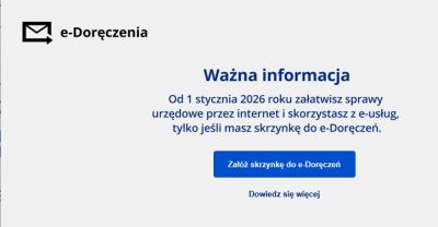 Zmiany w komunikacji elektronicznej od 1 stycznia 2026 roku 